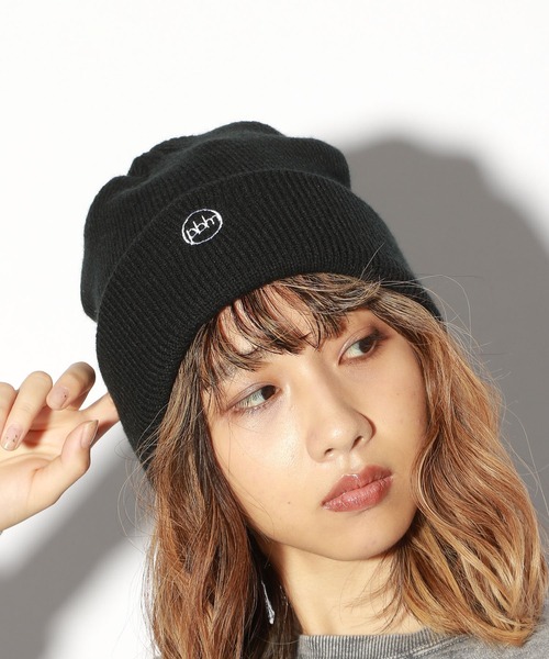 PBLIM（ページボーイリム）の「【PAGEBOYLIM】カラフルビーニー（ニットキャップ/ビーニー・レディース・ブルー/ブラック/グリーン・FREE）」の2枚目の写真