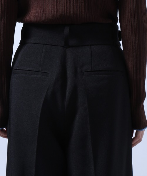 HARE(ハレ)の「colorワイドセンタープレススラックス(HARE)(スラックス・レディース・ブラック/グリーン/パープル・MEDIUM/SMALL)」の20枚目の写真
