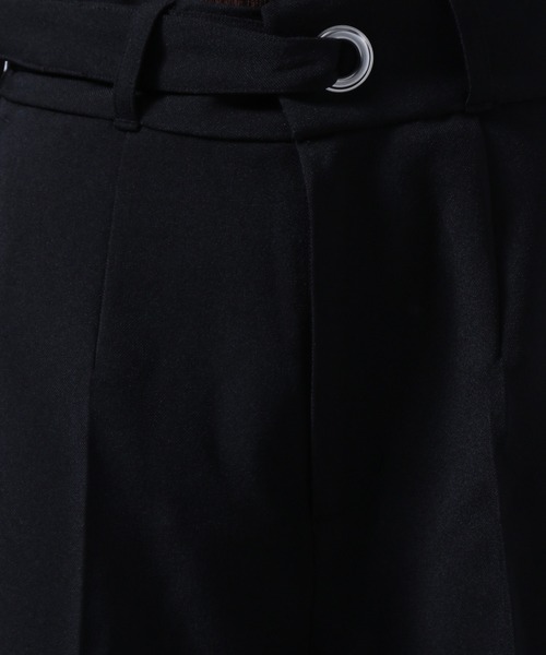 HARE(ハレ)の「colorワイドセンタープレススラックス(HARE)(スラックス・レディース・ブラック/グリーン/パープル・MEDIUM/SMALL)」の21枚目の写真