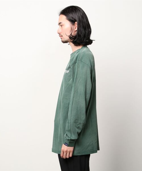 APPLEBUM(アップルバム)の「Bleach L/S T-shirt(Tシャツ/カットソー・メンズ・ブラウン/ネイビー/グリーン/バーガンディー・LARGE/MEDIUM/X-LARGE)」の12枚目の写真