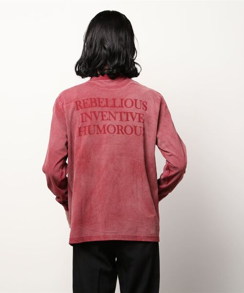 APPLEBUM(アップルバム)の「Bleach L/S T-shirt(Tシャツ/カットソー・メンズ・ブラウン/ネイビー/グリーン/バーガンディー・LARGE/MEDIUM/X-LARGE)」の11枚目の写真