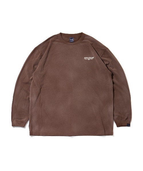 APPLEBUM(アップルバム)の「Bleach L/S T-shirt(Tシャツ/カットソー・メンズ・ブラウン/ネイビー/グリーン/バーガンディー・LARGE/MEDIUM/X-LARGE)」の5枚目の写真