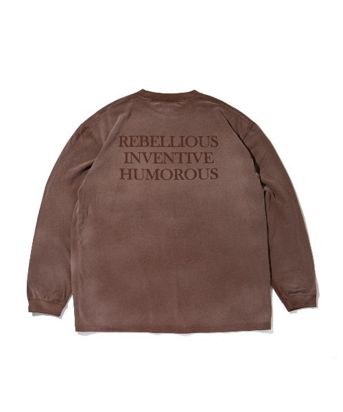 APPLEBUM(アップルバム)の「Bleach L/S T-shirt(Tシャツ/カットソー・メンズ・ブラウン/ネイビー/グリーン/バーガンディー・LARGE/MEDIUM/X-LARGE)」の17枚目の写真