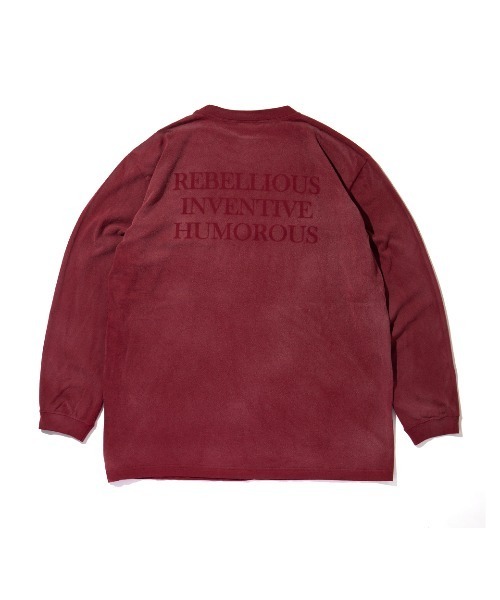 APPLEBUM(アップルバム)の「Bleach L/S T-shirt(Tシャツ/カットソー・メンズ・ブラウン/ネイビー/グリーン/バーガンディー・LARGE/MEDIUM/X-LARGE)」の20枚目の写真