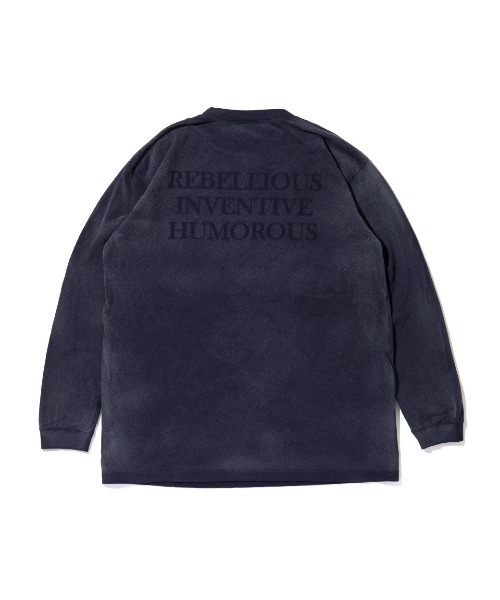 APPLEBUM(アップルバム)の「Bleach L/S T-shirt(Tシャツ/カットソー・メンズ・ブラウン/ネイビー/グリーン/バーガンディー・LARGE/MEDIUM/X-LARGE)」の7枚目の写真
