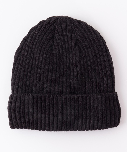 Blue Standard （ブルースタンダード）の「【BLUE STANDARD/ブルースタンダード】静電気軽減　裏フリースリブニットワッチ ビーニー（ニットキャップ/ビーニー・メンズ・ラベンダー/オリーブ/ワイン/ネイビー/ベージュ/ライトグレー/チャコールグレー/ホワイト/ライトブルー/ブラック/オレンジ系その他/グリーン・FREE）」の3枚目の写真