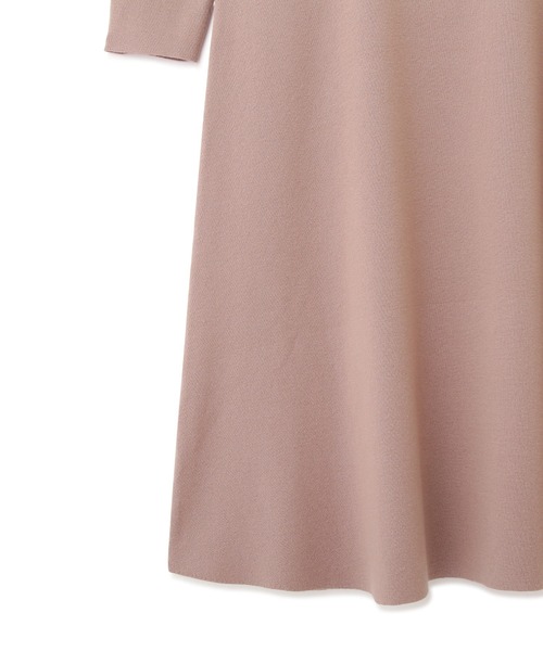 PROPORTION BODY DRESSING(プロポーションボディドレッシング)の「ラッフルAラインニットワンピ / 1211240115(ワンピース・レディース・ブラウン系その他/ブラック・MEDIUM/SMALL)」の11枚目の写真