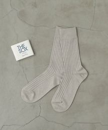 THE SOX（ザ ソックス）の「【THESOX】 メランジ6/2リブソックス（ソックス/靴下）」
