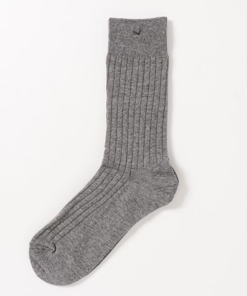 THE SOX（ザ ソックス）の「【THESOX】 メランジ6/2リブソックス（ソックス/靴下・メンズ・ローズ/グレイッシュベージュ/ホワイト/ブラック/ネイビー/グレー/カーキ・FREE）」の19枚目の写真