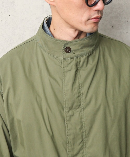WAIPER.inc（ワイパーインク）の「Cotton/Nylon Weather Fish Tail Coat（モッズコート・メンズ・ブラック/カーキ・M/L）」の16枚目の写真