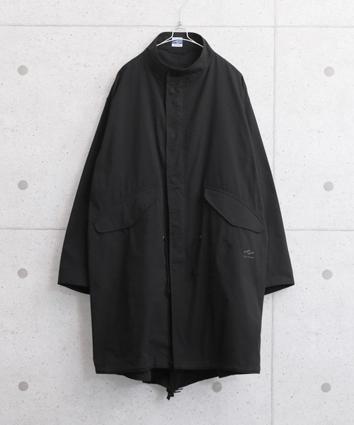 WAIPER.inc（ワイパーインク）の「Cotton/Nylon Weather Fish Tail Coat（モッズコート・メンズ・ブラック/カーキ・M/L）」の13枚目の写真