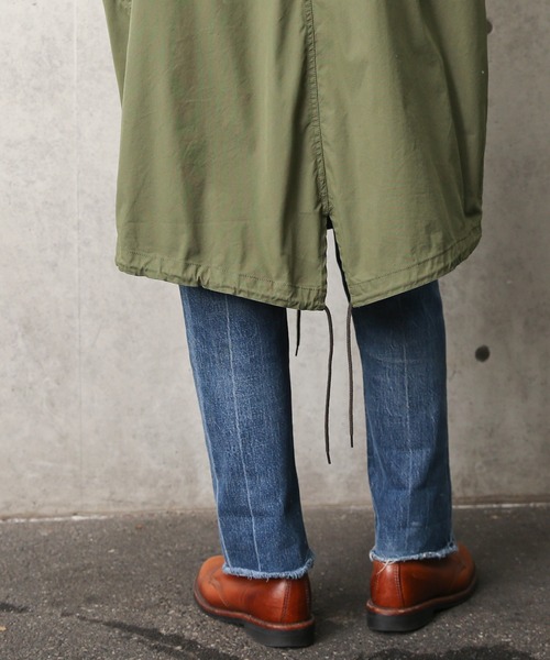 WAIPER.inc（ワイパーインク）の「Cotton/Nylon Weather Fish Tail Coat（モッズコート・メンズ・ブラック/カーキ・M/L）」の17枚目の写真