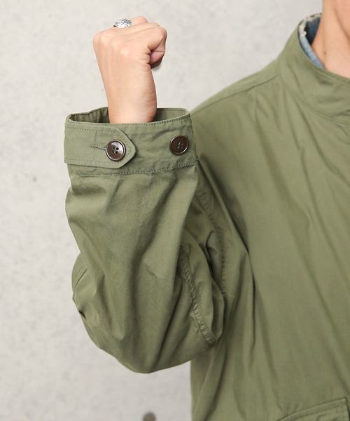 WAIPER.inc（ワイパーインク）の「Cotton/Nylon Weather Fish Tail Coat（モッズコート・メンズ・ブラック/カーキ・M/L）」の20枚目の写真