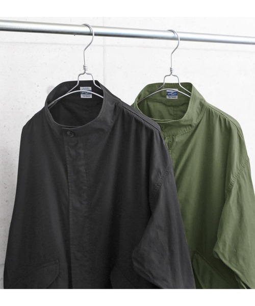 WAIPER.inc（ワイパーインク）の「Cotton/Nylon Weather Fish Tail Coat（モッズコート・メンズ・ブラック/カーキ・M/L）」の14枚目の写真