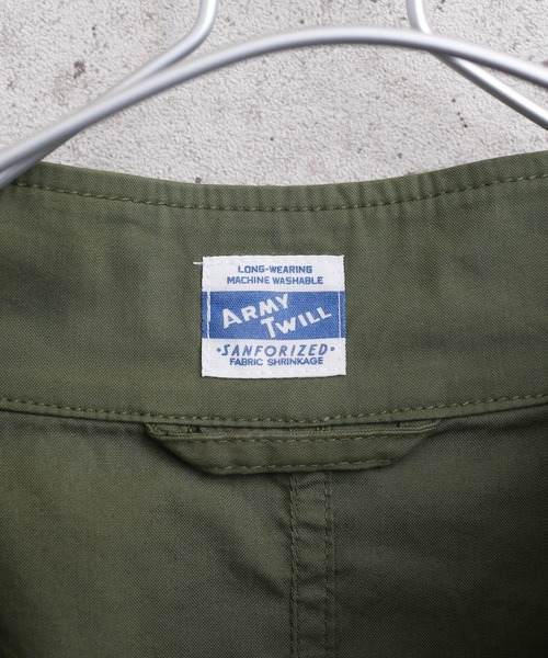 WAIPER.inc（ワイパーインク）の「Cotton/Nylon Weather Fish Tail Coat（モッズコート・メンズ・ブラック/カーキ・M/L）」の22枚目の写真