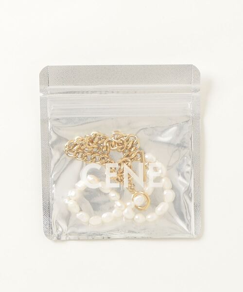 CENE（セネ）の「【CENE】セネ/パールアンカーチェーンネックレス（ネックレス・レディース・ゴールド・FREE）」の9枚目の写真