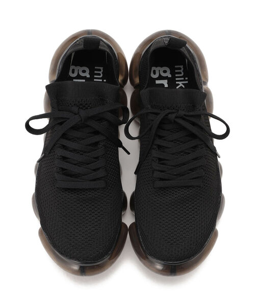 grounds（グラウンズ）の「grounds / グラウンズ/JEWELRY blkwhite/blacksole（スニーカー・レディース・ブラック・38/36/37）」の3枚目の写真