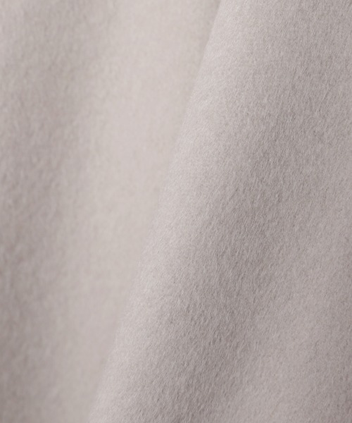 INED CLARO（イネドクラロ）の「【WEB限定】カシミヤノーカラーコート（ノーカラーコート・レディース・ブラック/サンドグレー・7号/9号）」の11枚目の写真