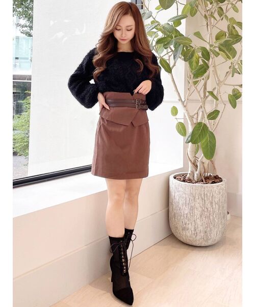 RESEXXY（リゼクシー）の「レースアップメッシュブーツ（ブーツ・レディース・ブラック/ブラウン・SMALL/MEDIUM/LARGE）」の6枚目の写真