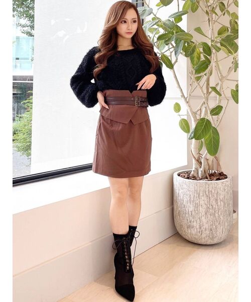 RESEXXY（リゼクシー）の「レースアップメッシュブーツ（ブーツ・レディース・ブラック/ブラウン・SMALL/MEDIUM/LARGE）」の7枚目の写真