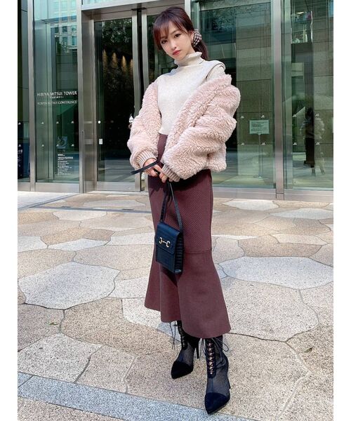 RESEXXY（リゼクシー）の「レースアップメッシュブーツ（ブーツ・レディース・ブラック/ブラウン・SMALL/MEDIUM/LARGE）」の8枚目の写真