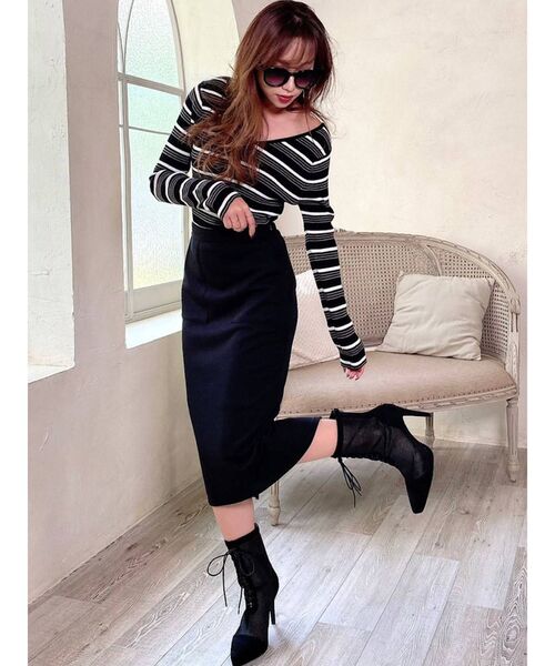 RESEXXY（リゼクシー）の「レースアップメッシュブーツ（ブーツ・レディース・ブラック/ブラウン・SMALL/MEDIUM/LARGE）」の13枚目の写真