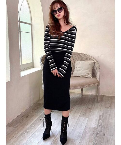 RESEXXY（リゼクシー）の「レースアップメッシュブーツ（ブーツ・レディース・ブラック/ブラウン・SMALL/MEDIUM/LARGE）」の15枚目の写真