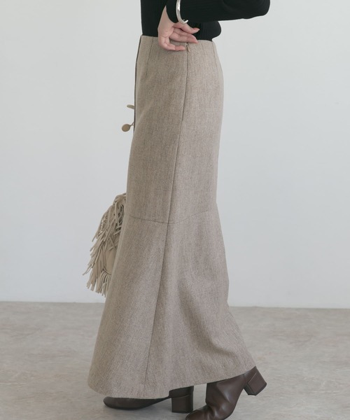 URBAN RESEARCH ROSSO（アーバンリサーチロッソ）の「サスティナブルツィードスカート（スカート・レディース・ベージュ/アイボリー・38/36）」の13枚目の写真