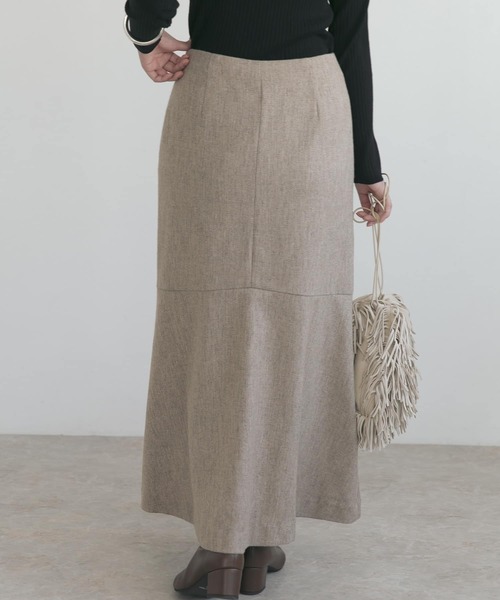 URBAN RESEARCH ROSSO（アーバンリサーチロッソ）の「サスティナブルツィードスカート（スカート・レディース・ベージュ/アイボリー・38/36）」の19枚目の写真