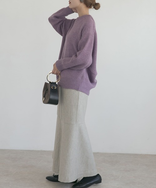 URBAN RESEARCH ROSSO（アーバンリサーチロッソ）の「サスティナブルツィードスカート（スカート・レディース・ベージュ/アイボリー・38/36）」の14枚目の写真