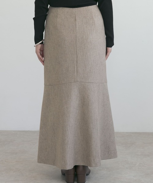 URBAN RESEARCH ROSSO（アーバンリサーチロッソ）の「サスティナブルツィードスカート（スカート・レディース・ベージュ/アイボリー・38/36）」の17枚目の写真