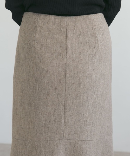 URBAN RESEARCH ROSSO（アーバンリサーチロッソ）の「サスティナブルツィードスカート（スカート・レディース・ベージュ/アイボリー・38/36）」の15枚目の写真