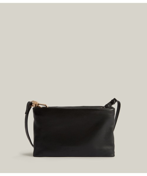 ALLSAINTS（オールセインツ）の「MILA QUILTED LEATHER POUCH | MILA キルト レザー ポーチ（ショルダーバッグ・レディース・ブラック/ピンク系その他・ONE SIZE）」の9枚目の写真