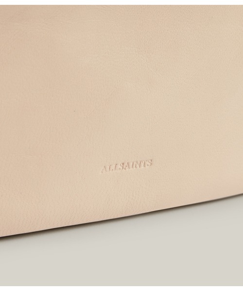 ALLSAINTS（オールセインツ）の「MILA QUILTED LEATHER POUCH | MILA キルト レザー ポーチ（ショルダーバッグ・レディース・ブラック/ピンク系その他・ONE SIZE）」の8枚目の写真