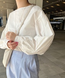 SHENERY | ギャザーパフスリーブブラウス(シャツ/ブラウス)