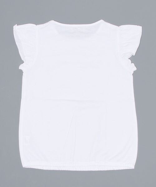 agnes b.（アニエスベー）の「WEB限定 SBX4 E TS キッズ ロゴTシャツ（Tシャツ/カットソー・キッズ・ホワイト・8YEAR/10YEAR/12YEAR/6YEAR/4YEAR）」の2枚目の写真