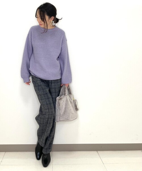 DRESKIP(ドレスキップ)の「◆ベルト風ゆるテーパードパンツ(その他パンツ・レディース・グリーン/ブラック/ダークブラウン/ブラック系1・02/03)」の7枚目の写真