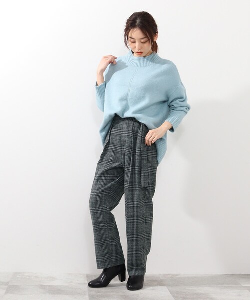 DRESKIP(ドレスキップ)の「◆ベルト風ゆるテーパードパンツ(その他パンツ・レディース・グリーン/ブラック/ダークブラウン/ブラック系1・02/03)」の15枚目の写真