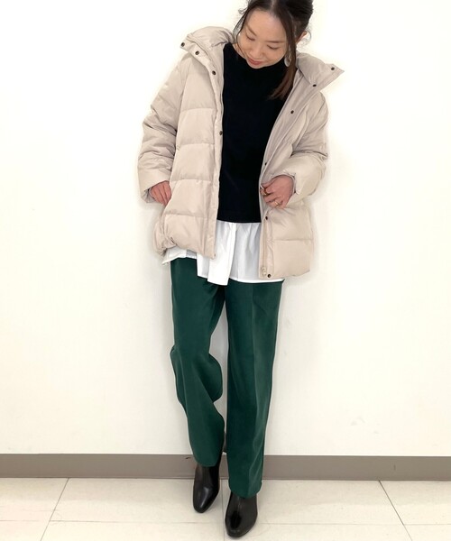 DRESKIP(ドレスキップ)の「◆ベルト風ゆるテーパードパンツ(その他パンツ・レディース・グリーン/ブラック/ダークブラウン/ブラック系1・02/03)」の22枚目の写真