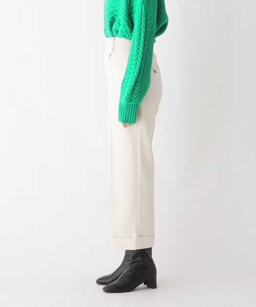AG by aquagirl(エージーバイアクアガール)の「◆ストレッチツイルワイドストレートパンツ【WEB限定サイズ】(その他パンツ・レディース・ブラック/ボルドー/オフホワイト・40/36/38)」の9枚目の写真