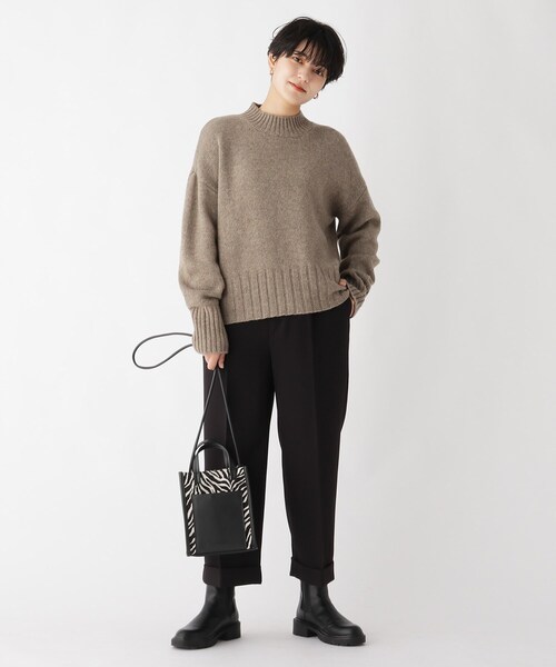 AG by aquagirl(エージーバイアクアガール)の「◆ストレッチツイルワイドストレートパンツ【WEB限定サイズ】(その他パンツ・レディース・ブラック/ボルドー/オフホワイト・40/36/38)」の10枚目の写真