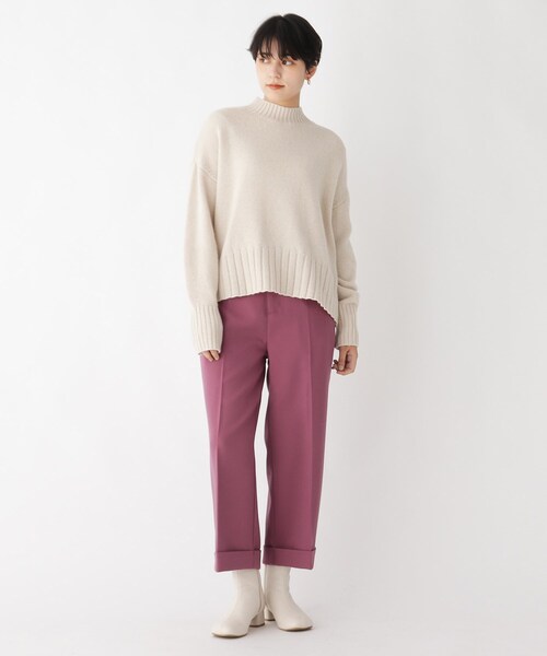AG by aquagirl(エージーバイアクアガール)の「◆ストレッチツイルワイドストレートパンツ【WEB限定サイズ】(その他パンツ・レディース・ブラック/ボルドー/オフホワイト・40/36/38)」の7枚目の写真
