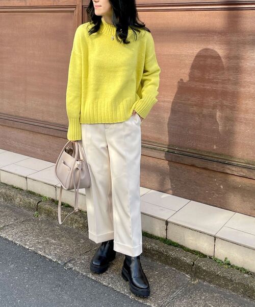 AG by aquagirl(エージーバイアクアガール)の「◆ストレッチツイルワイドストレートパンツ【WEB限定サイズ】(その他パンツ・レディース・ブラック/ボルドー/オフホワイト・40/36/38)」の20枚目の写真