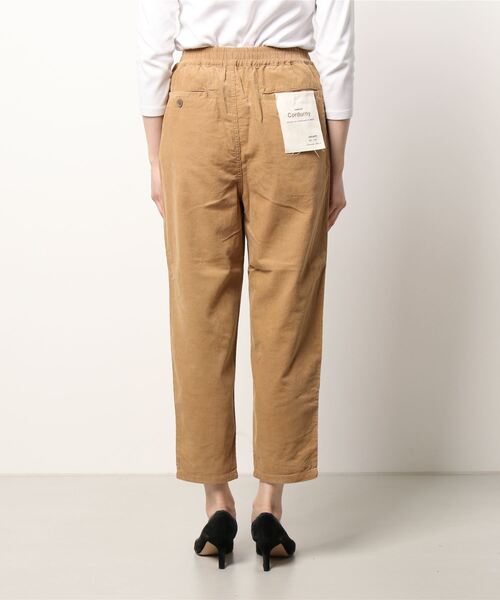 Samansa Mos2（サマンサ モスモス）の「細コーデュロイテーパードパンツ（その他パンツ・レディース・キナリ/チャコール/ピンク/ベージュ/ミント・ﾌﾘ-）」の6枚目の写真