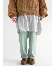 Samansa Mos2 | 細コーデュロイテーパードパンツ(その他パンツ)