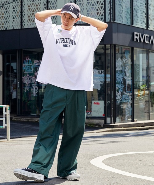 DISCUS ATHLETIC（ディスカス　アスレチック）の「DISCUS ATHLETIC/ディスカス アスレチック フットボールカレッジ USAコットン半袖Tシャツ（Tシャツ/カットソー・メンズ・オレンジ/ネイビー/スミクロ/ホワイト/グリーン/ブルー・L/M）」の19枚目の写真