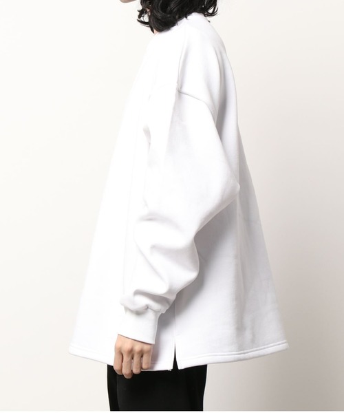 DANKE SCHON(ダンケシェーン)の「DankeSchon/ダンケシェーン/裏起毛クルーネックスウェット(スウェット・メンズ・ブラック/ホワイト・FREE)」の3枚目の写真