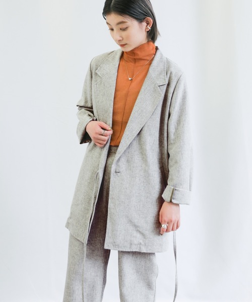 select MOCA（セレクトモカ）の「リネンライクカシュクールジャケット