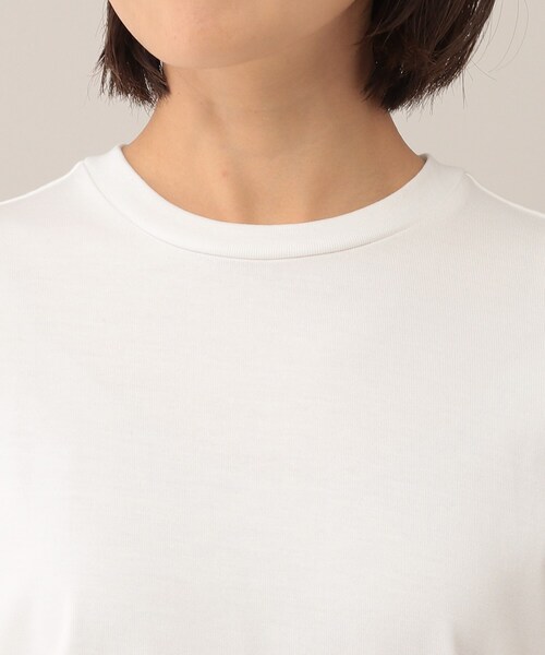 UNTITLED（アンタイトル）の「◆アーバンジャージ カットソー【洗える】（Tシャツ/カットソー・レディース・オフホワイト・44/48/00/02/04）」の6枚目の写真