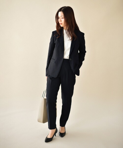 UNTITLED（アンタイトル）の「◆アーバンジャージ カットソー【洗える】（Tシャツ/カットソー・レディース・オフホワイト・44/48/00/02/04）」の12枚目の写真